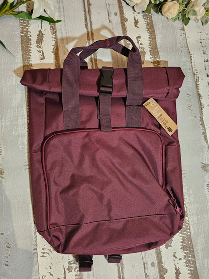 Bestickter Rolltop Rucksack mit Wunschmotiv