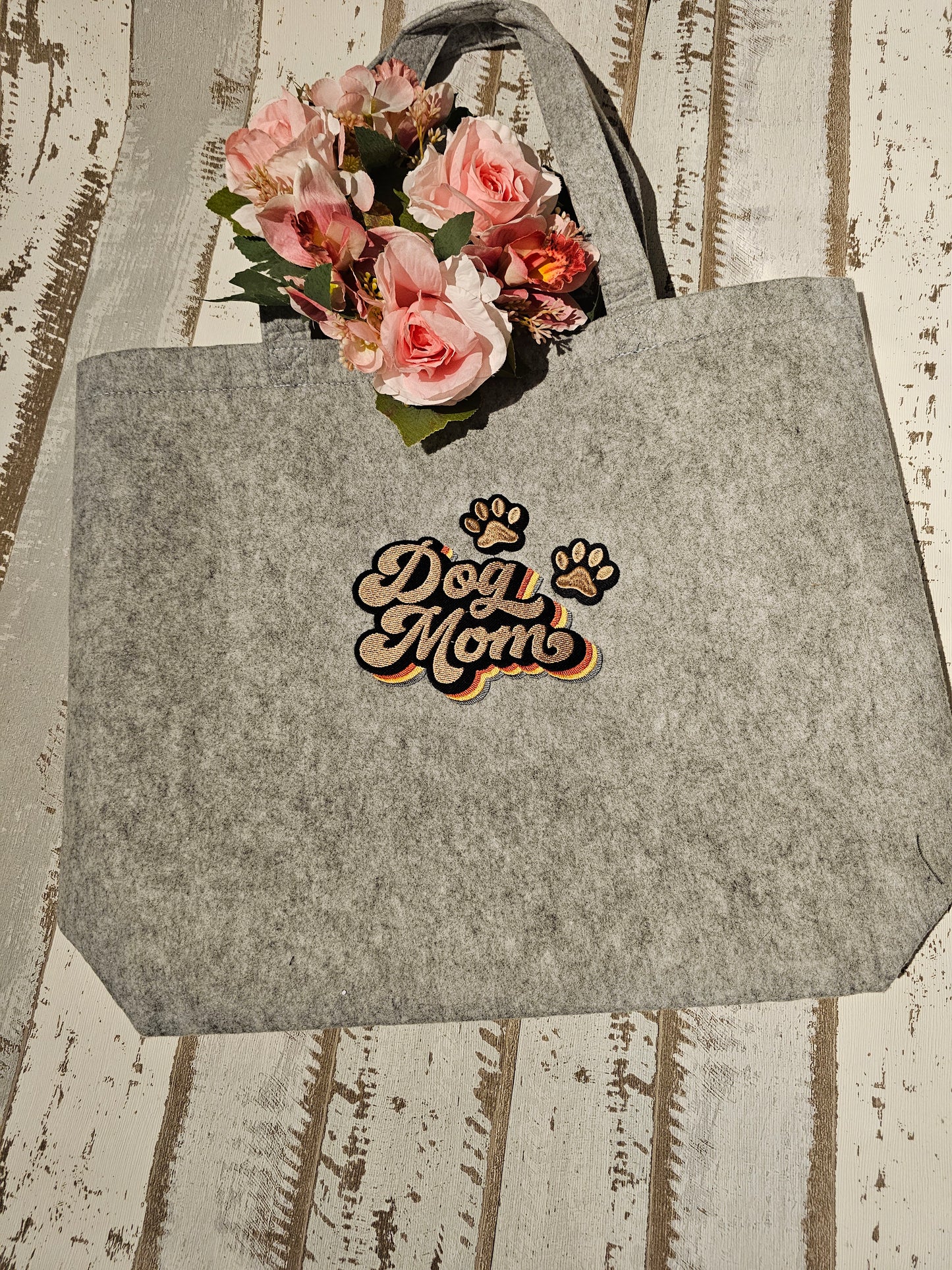 Filztasche "Dog Mom"