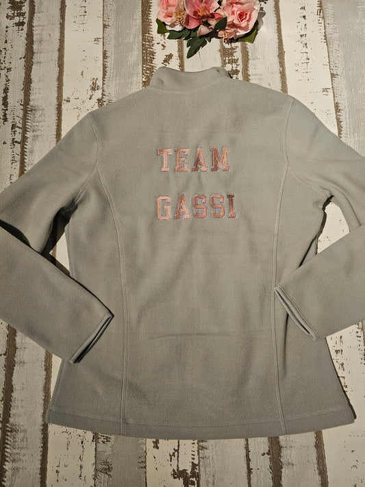 Bestickte Gassi Jacke "Team Gassi" in verschiedenen Farben