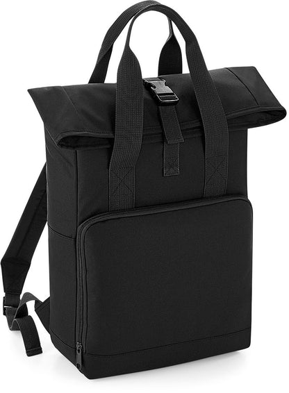 Bestickter Rolltop Rucksack mit Wunschmotiv