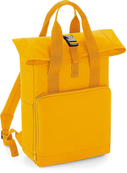 Bestickter Rolltop Rucksack mit Wunschmotiv