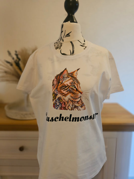 Beispielbild für TSHirt mit Tierportrait Grafik der Pfötchenboutique