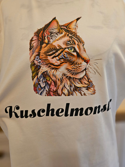 Ihr Haustier als Herzensmotiv – personalisiertes Herren T-Shirt mit Ihrer Wunsch Grafik